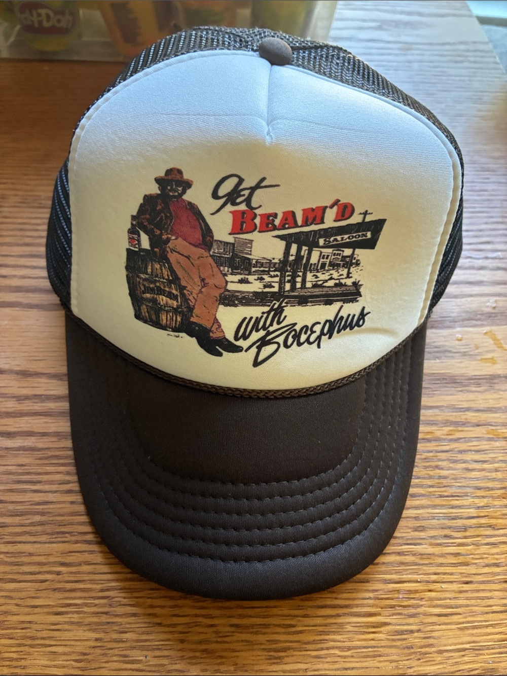 Vintage Style Hank Williams Jr Trucker Hat